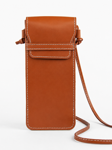Bolsa para óculos de tiracolo